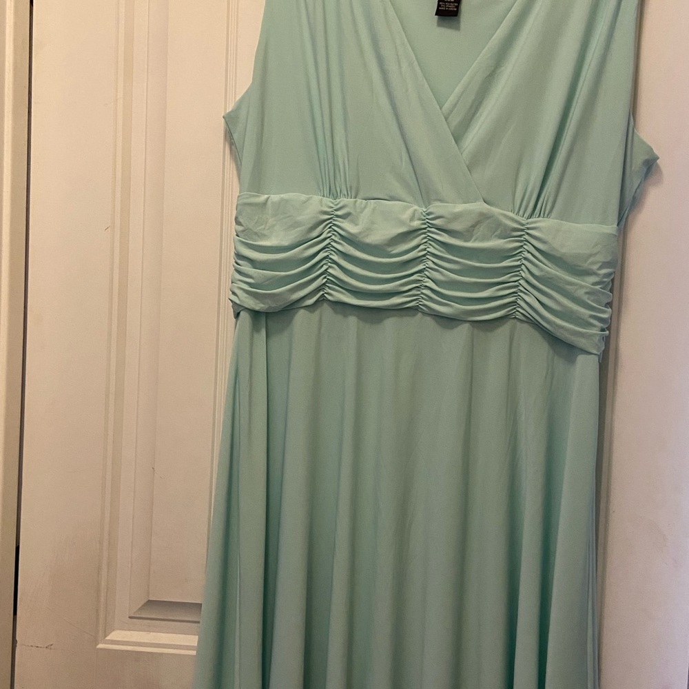 Women’s Courtenay Brand Mint Green Dress 20W